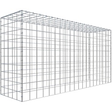 Bild von C-Ring-Gabione-Anbaukorb Typ 3 100 x 200 x 50 cm Maschenw 10 x 10 cm