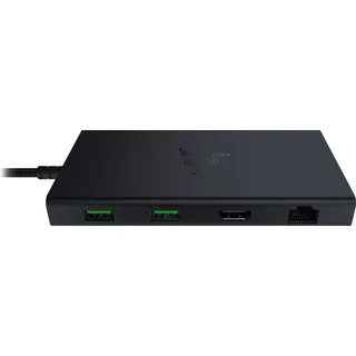 Razer USB-C Dock - Schwarz - 4K, 2xUSB-C, 4xUSB-A, Ethernet, HDMI, 3,5mm Klinke