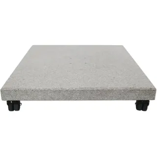 Sonnenschirmständer SOLUNA 80 x 80 cm 120 kg Granit