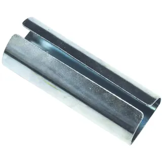 GARDINIA Verbinder für Gardinenstangen mit Innenlauf I Ø 20 mm verzinkt, 13010