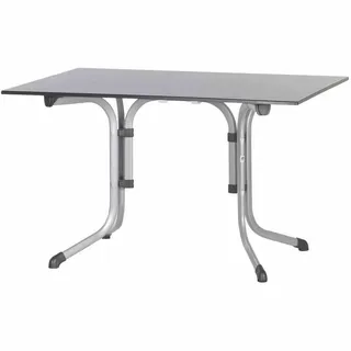 Sieger Boulevard-Klapptisch 120 x 80 x 73 cm Graphit/Schieferdekor Anthrazit