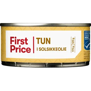 First Price Thunfischstücke in Sonnenblumenöl MSC 170 g - 170 g