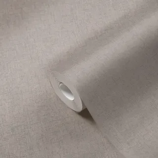 A.S. Création Hygge Tapete Skandinavische Vliestapete Uni Grau Braun Tapete Taupe 386151 10,05x0,53m Made in Germany