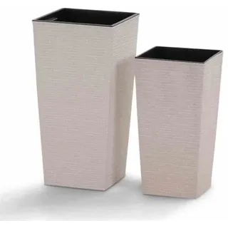 Siena Garden Eco Nizza 30 x 30 x 57 cm Weiß