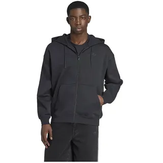 Adidas Originals Adicolor Oversize Reißverschlusspullover - Black / Black - XS