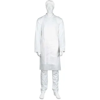 Thor Einwegschürze 80 x 130 cm 25 my LDPE Weiß, 500 Stück
