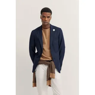 Bugatti Sakko aus Wolle, blau