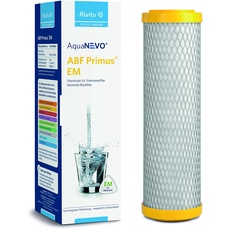Alvito Filterkartusche Aktivkohlefilter ABF Primus® Duplex® SD/CLC/EM/SD (gelb, blau, grün, rot) | (Primus EM gelb)