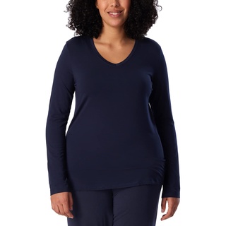 Schiesser Damen Schlafshirt langarm Modal - Mix + Relax