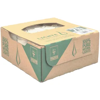 Wenzel Teelichte, Nature Lights, 7Std Brenndauer, 18 Stück