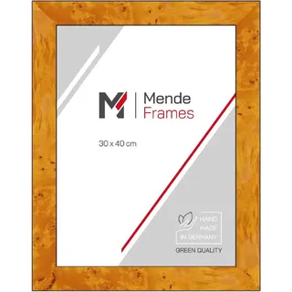 MendeFrames Fotorahmen mit Naturholz und Wurzeldekor, 20x20 cm - Weiß