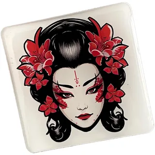 Kühlschrankmagnet - studio supernova - Geisha