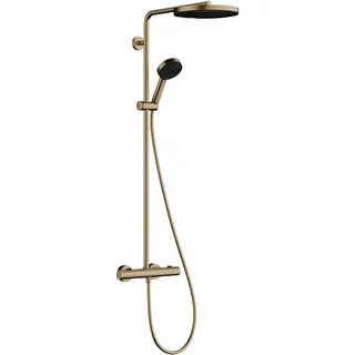 Hansgrohe Pulsify S PURO Duschsystem 260 1-jet Aufputzmontage Brushed Bronze 24237140