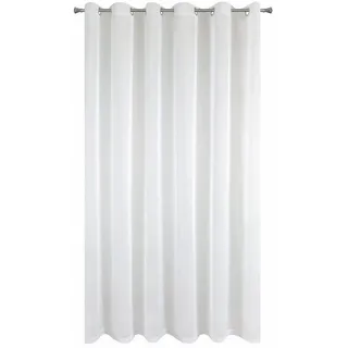 Eurofirany Lucy Voile-Vorhang, Weiß, 400 x 250 cm