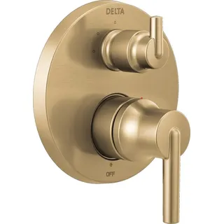DELTA FAUCET T24859-CZ Contemporary Monitor 14 Series Ventilverkleidung mit 3-fach integrierter Umstellbrause, champagnerbronzefarben