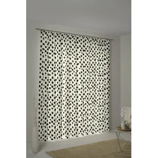 ADAM Audio Dots Kräuselband 145 x 225 cm Schwarz/Weiß 1 Stk.