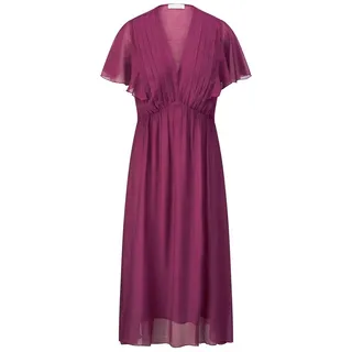 Kleid V-Ausschnitt St. Emile pink