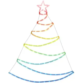 Basics Led-geschmückter Weihnachtsbaum Rgb - Multicolor - One Size