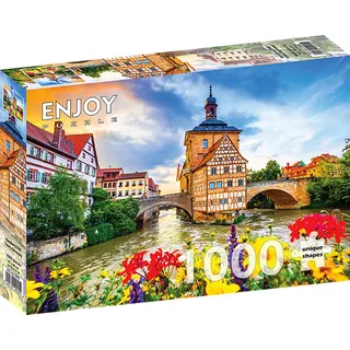 ENJOY Puzzle Altstadt Bamberg, Deutschland 1000 Teile