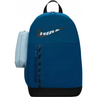 Rucksack Nike Elemental Sportswear Mit Federmäppchen 20 Liter - Blau, Schwarz, Grau