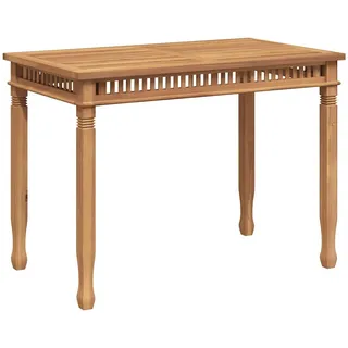 vidaXL Garten-Esstisch 110 x 65 x 80 cm Braun
