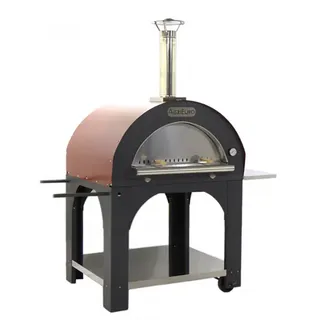 Holzbackofen für den Außenbereich Cibus Red - 5 Pizzen