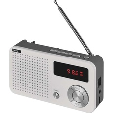 Emos Radio mit MP3 EMOS EM-213 (FM), Radio, Grau, Weiss