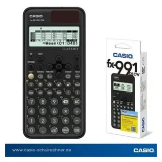 Casio FX-991DE CW wissenschaftlicher Rechner, deutsche Menüführung