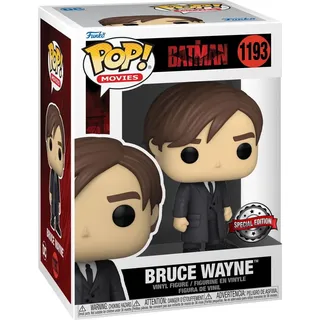 Funko Batman Bruce Wayne Anzug-Figur 9 cm - Schwarz/Multicolor
