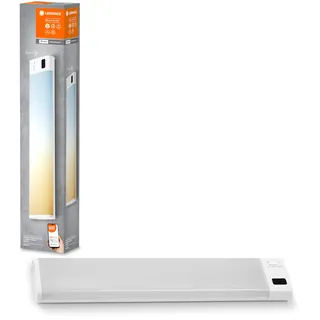 LEDVANCE SMART+ WIFI LINEAR SLIM SENSOR Unterschrankleuchte, 9W, 580lm, steuerbares warmweißes- bis kaltweißes Licht, Sensorsteuerung, dimmbar, lange Lebensdauer, App-steuerbar, IP20, 3000K-6500K