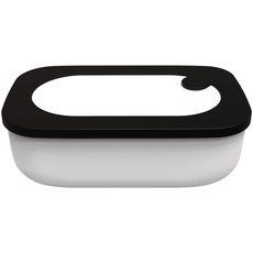 Guzzini - On The Go, Lunchbox mit Behälter - Weiß, 20x12xh7 cm – 900 cc (Container 11x8,5xh4,5 cm – 300 cc) - 17110011