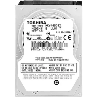 Toshiba 640GB 2.5" SATA, SATA, 640 GB, 63.5 mm (2.5 "), 4.5 W, 0.18 W, 0.15 W