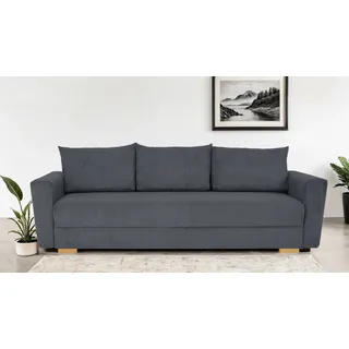 Home Affaire 3-Sitzer »MAGHERA 230 cm - OTTO. Verlässliche Qualität.« Schlafsofa, Bettkasten, pflegeleicht,