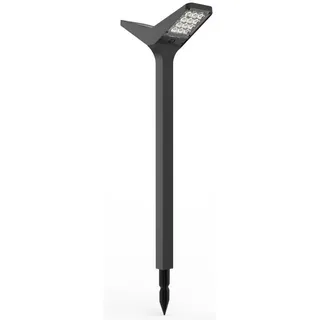 IMMAX SUN BUTTERFLY Solar-LED-Einbauleuchte für den Außenbereich, 1,5 W, IP65, schwarz - Schwarz