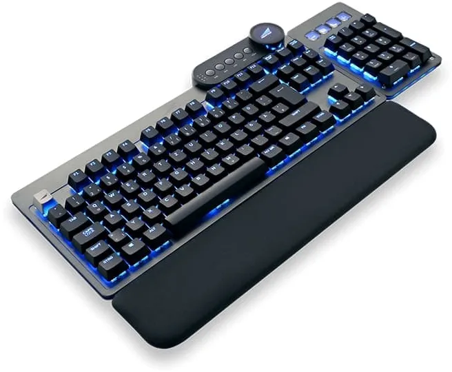 Bild von Everest Max Gunmetal Gray, LEDs RGB, MX SPEED RGB Silver, USB, DE (MG-EVK1G-CP1-DE)