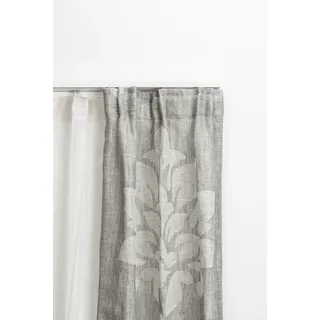 GARESA »101« 2 läufig-läufig Wunschmaßlänge Innenlaufprofil, schlicht, Deckenmontage, Aluminium, verlängerbar