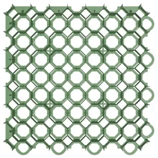 Kunststoff Rasengitter, Quantity:10,Farbe:Grün - Grün