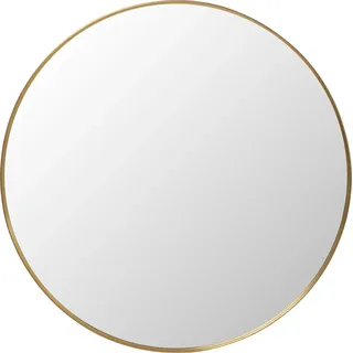 Kare Wandspiegel Simply, Brass Ø90cm