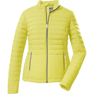 KILLTEC Damen Steppjacke/Jacke in Daunenoptik KOS 116 WMN QLTD JCKT, helllime, 38,