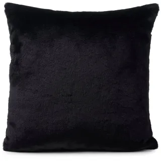 Gözze Uni Flauschkissen LaPit 45 x 45 cm Schwarz