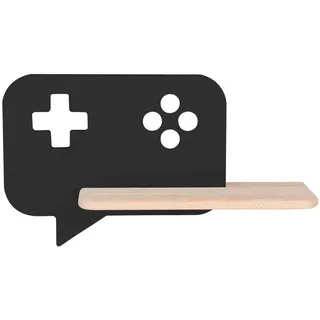 Kinderwandleuchte , Schwarz , Holz, Metall, Holzwerkstoff , Eiche , 12x20x36 cm , RoHS, Europäischer Sicherheitsstandard , einfach zu transportieren , Lampen & Leuchten, Innenbeleuchtung, Kinderzimmerlampen, Kinderwandleuchten