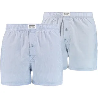 Levi's Woven Boxershorts Light Blue S 2er Pack