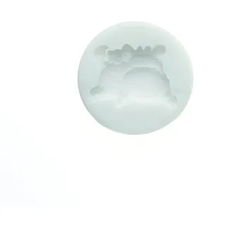 Silikomart | Silikonform für Zuckermasse COW, Form für Tortendekorationen, Prinz-Thema, Maße 70 x 70 x 10 mm,