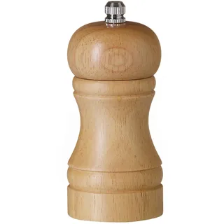 HENDI Salzmühle aus Holz, hell,