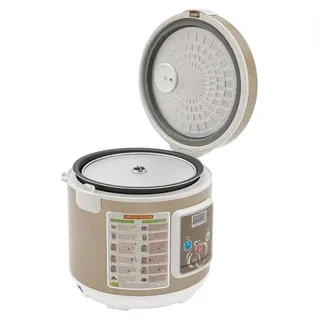 Knoblauch Fermenter - 5L intelligente Fermentiermaschine - Schwarzer Knoblauch - Doppelisolierter Deckel - Antihaftbeschichtung - 220–240V 90W - Beige - Beige
