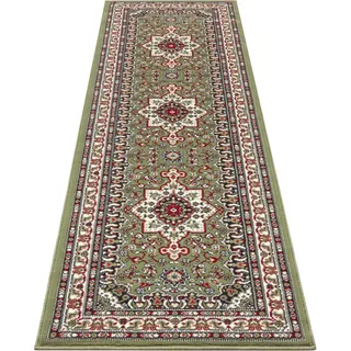 Nouristan Mirkan Orient, Läufer, Vintage, Esszimmer, Wohnzimmer, Flur 10445169-3 Grün, 120x170cm