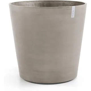 Ecopots Pflanztopf Amsterdam Rollen Taupe Ø 80 cm / Höhe 72 cm