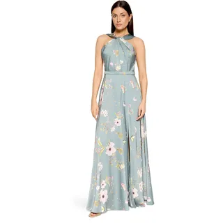 Vera Mont Abendkleid Blumenprint Stone/Rosé 34