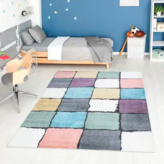 Carpet City Teppich »YOUNG919« rechteckig 11 mm Höhe Moderner Jugend- Kinder Teppich, ideal für Jugendzimmer, bunt