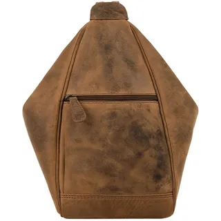 Bagan Cityrucksack echt Leder, braun